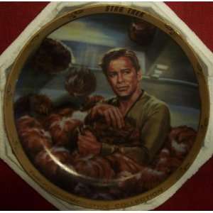  Star Trek Trouble with Tribbles 20th Anniversary Plate 