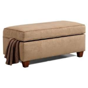  Grayson Storage Ottoman Fabric: Telluride Pecan: Furniture 