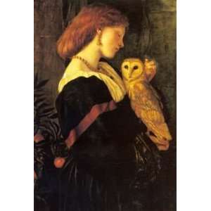   Prinsep Valentine Cameron Il Barbagianni Canvas Art