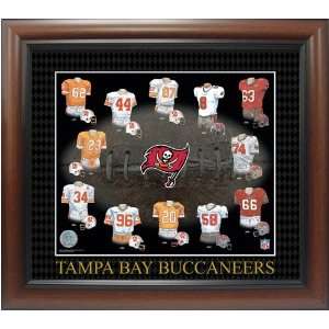  Tampa Bay Buccaneers Evolution Team Uniforms Memorabilia 