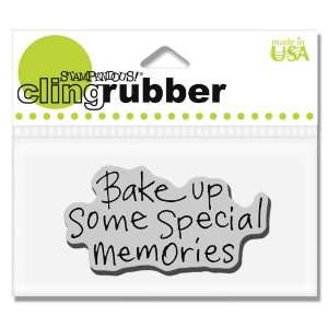  Stampendous CRL246 Cling Bake Memories Arts, Crafts 