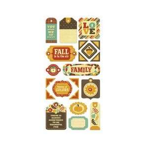  Maple Grove Layered Chipboard Tags: Home & Kitchen
