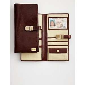  leather travel wallet