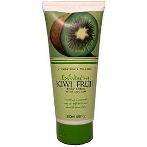 Livingstone & Travaille Exfoliating Kiwi Fruit Body Scrub With Loofah 