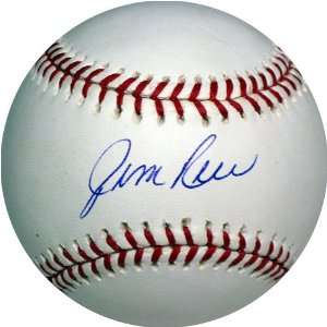  Jim Rice Autographed Baseball
