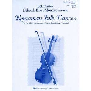  Bartok, Bela   Romanian Folk Dances for String Orchestra 