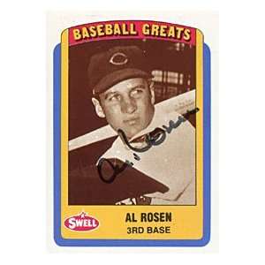  Al Rosen Autographed/Signed 1990 Swell Card Sports 
