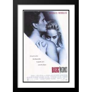 Basic Instinct 20x26 Framed and Double Matted Movie Poster   Style A 