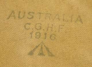 Australian WW1 P1915 Backpack   1916  