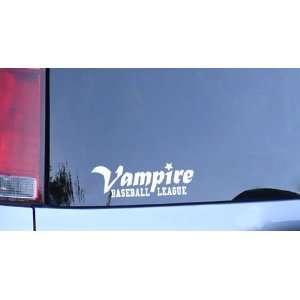 Vampire Baseball League   Twilight Vinyl Sticker for Edward Fans 