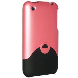  Kyan Hard Soft Case   Pink on Black Cell Phones 