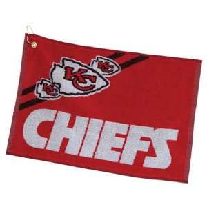   : Kansas City Chiefs GOLF CLUB HAND JACQUARD TOWEL: Sports & Outdoors