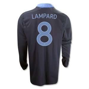   England 11/12 LAMPARD Away LS Soccer Shirt
