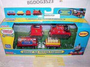 Thomas the Train Take N Play Along James Ice Cream NIP  