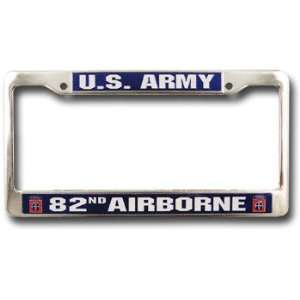  82nd Airborne Division   6 x 12 Metal License Plate 