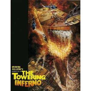  The Towering Inferno (1974) 27 x 40 Movie Poster Style E 