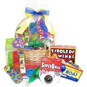 Nostalgic Toy Gift Basket Grocery & Gourmet Food