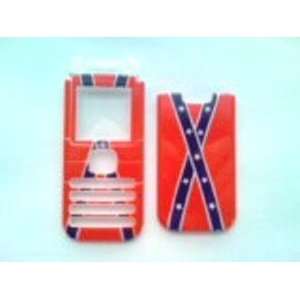  Red Rebel Flag Design Faceplate Cover for Nokia 6030 Cell Phone 