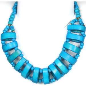  Turquoise Colored Beaded Necklace   Beads 