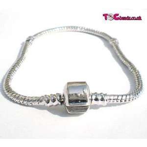  TOC BEADZ 19cm Charm Bracelet For Slide On Beads Jewelry