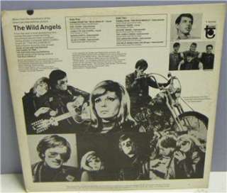THE WILD ANGELS 1966 FONDA SINATRA MONO RECORDING TOWER ROCK LP VINYL 