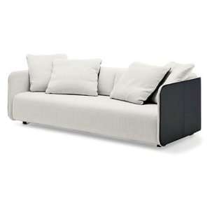  Tosh Furniture Treviso Modern leather 3 Seater Sofa