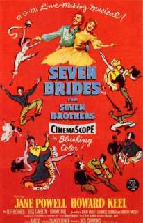 Seven Brides for Seven Brothers 11 x 17 Movie Poster, B  