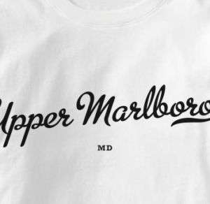 Upper Marlboro Maryland MD METRO WHITE Homet T Shirt XL  