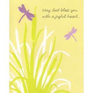  Greeting Card Birthday May God Bless You with a Joyful 