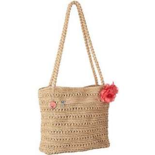  Lina Miranda Medium Crochet Tote Handbag Clothing