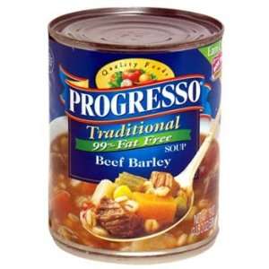 Progresso Traditional 99% Fat Free Beef Barley Soup 19 oz  
