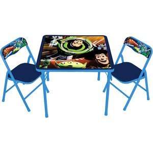Disney   Toy Story Activity Table and Chairs Set:  Kitchen 
