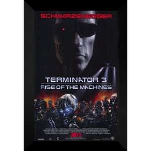  Terminator 3 Machines 27x40 FRAMED Movie Poster   2003 