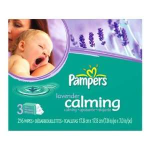  Pampers Baby Wipes Lavendar Refill 3X: Baby