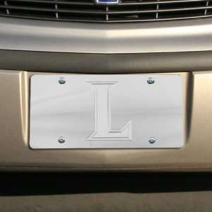  Lipscomb Bison Silver Mirrored License Plate Sports 