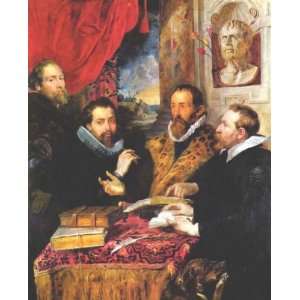   brother Philipp, Justus Lipsius and another scholar