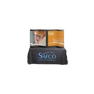  Flexible Curve Table Top Display in Black by Safco Office 