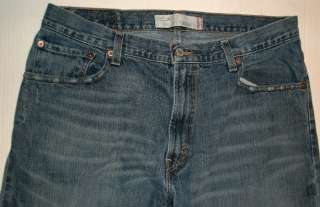 LEVIS MENS 559 RELAXED/STRAIGHT LEG RED TAB BLUE JEANS 36X31 EUC 