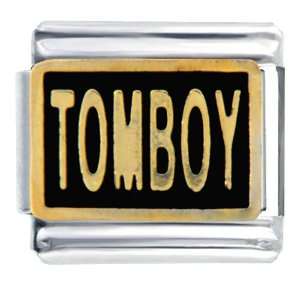  Golden Tomboy Italian Charms Pugster Jewelry