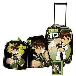  Ben 10 Four Piece Set   Wallet, Backpack, Sports Bag and 