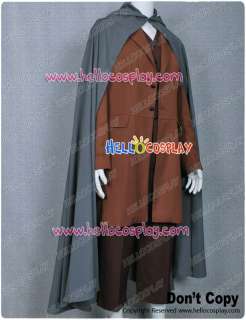 THE LORD OF THE RINGS FRODO BAGGINS COSTUME CAPE COAT VEST PANTS SHIRT 