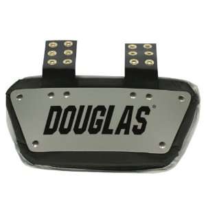  Douglas DP Series Football Back Plate   Black 4 Inches 