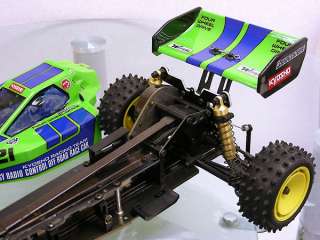 Vintage Kyosho 1/10 TURBO OPTIMA MID 4WD Off Road Racing Buggy 95% New 