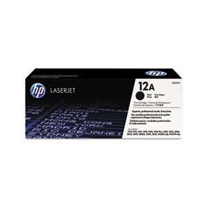   12A) Government Smart Toner, 2,000 Page Yield, Black