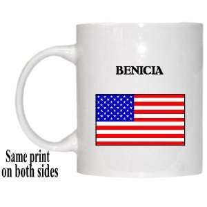  US Flag   Benicia, California (CA) Mug 