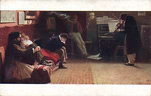 Art composer Postcard L Balestrieri Beethoven (575)  