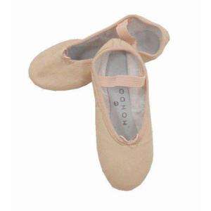 MONDOR FULL SOLE PINK LEATHER BALLET DANCE SLIPPERS CH  