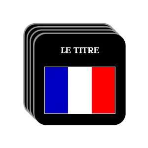  France   LE TITRE Set of 4 Mini Mousepad Coasters 