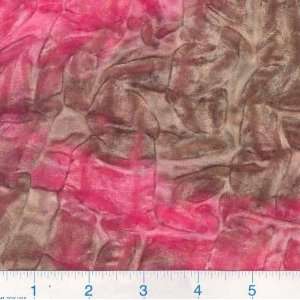   Stretch Velvet Pink Tie Dye Fabric By The Yard: Arts, Crafts & Sewing