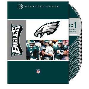  Philadelphia Eagles 10 Greatest Games DVD 